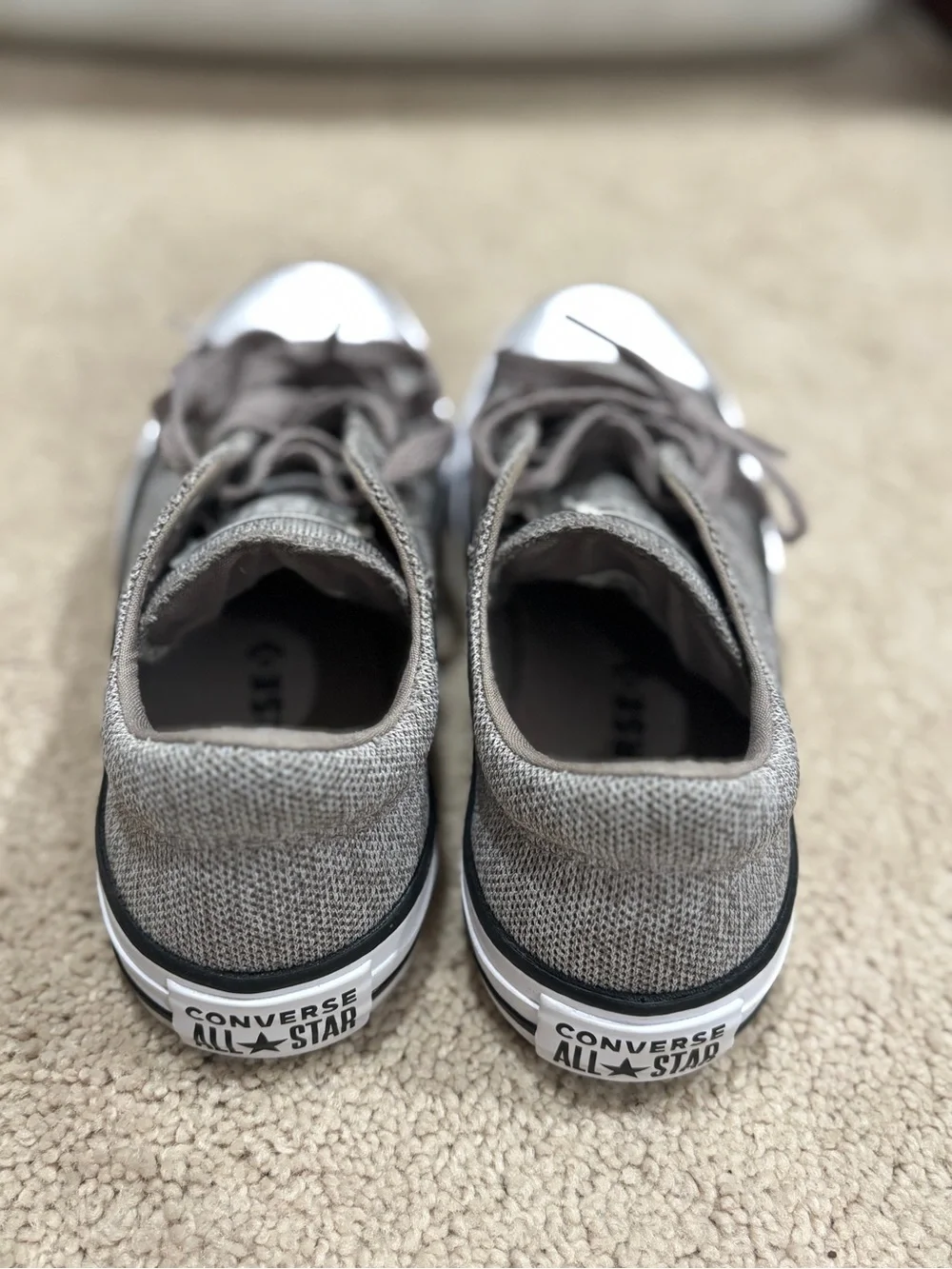 Converse All Star Low Top Sneakers - Gray - Picture 2 of 4